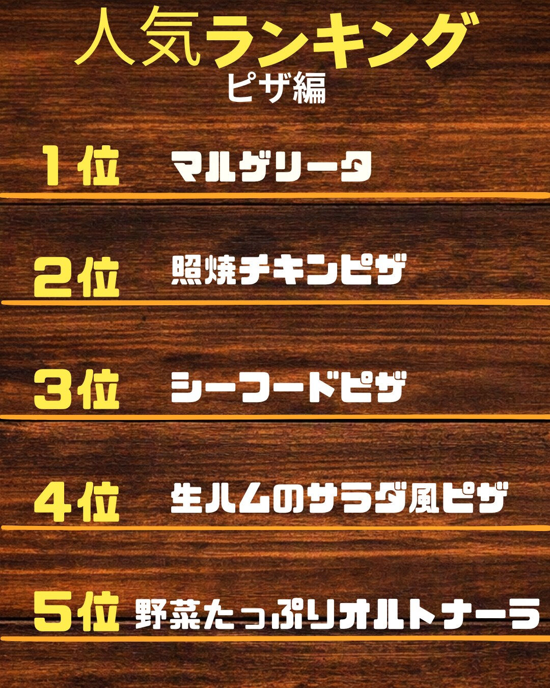 #今日のごはん #テイクアウト #ランキング